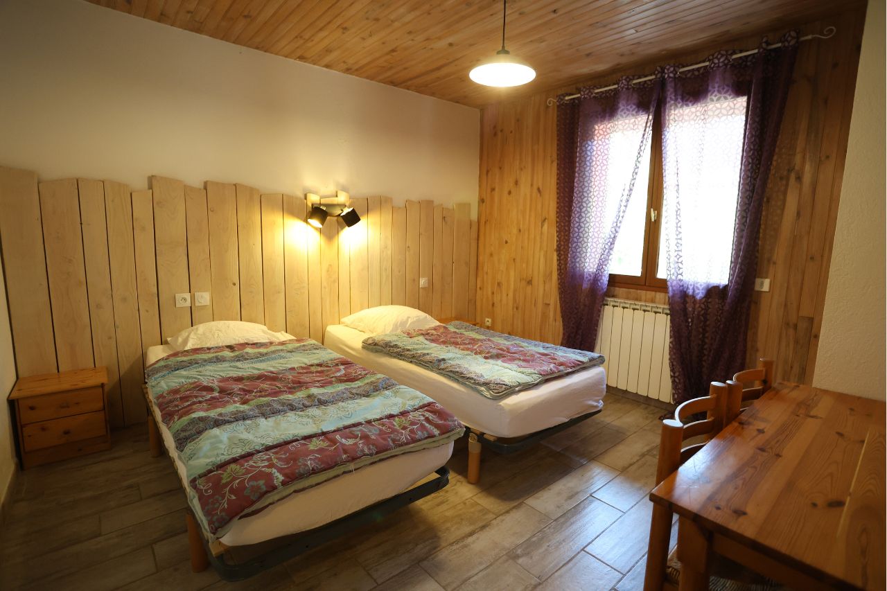 Deuxième chambre du gîte Papillon