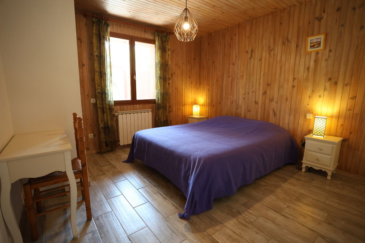 Chambre du gîte Papillon