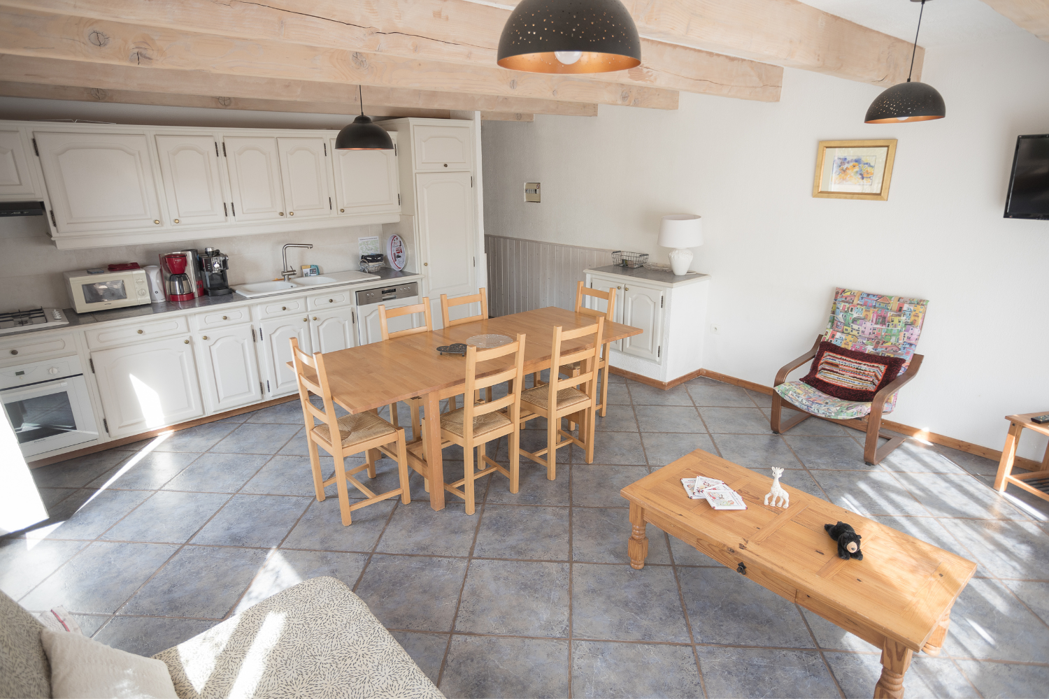 Cuisine du gîte Garrigue