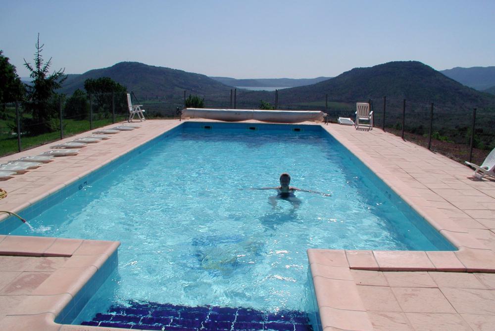 Piscine des gîtes dans l'Hérault