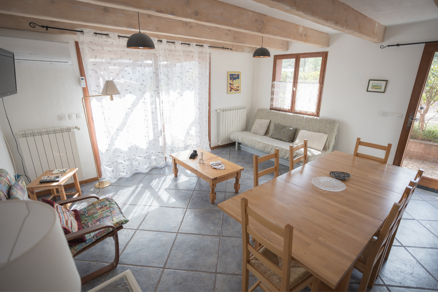 Salon du gîte Garrigue