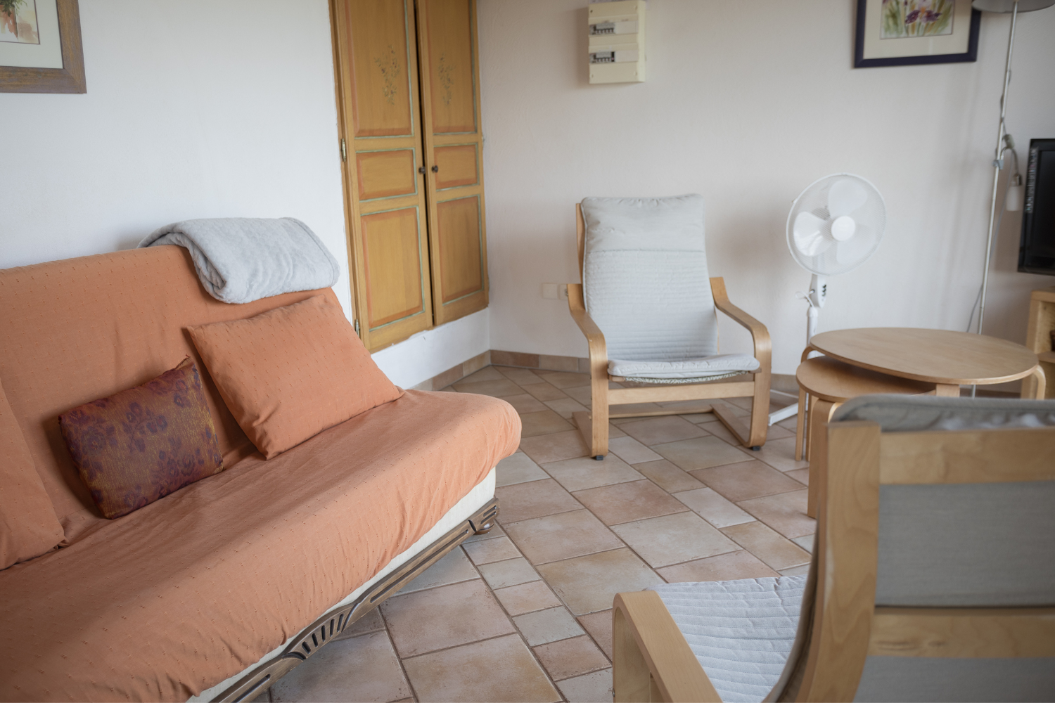 Salon du gîte Salagou